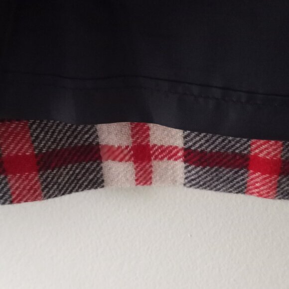 'Talbots' Lined Wool blend Plaid Skirt with pockets Size 16 EUC - Picture 5 of 8
